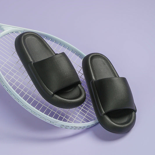 Thick-Soled Waterproof Bread Slippers