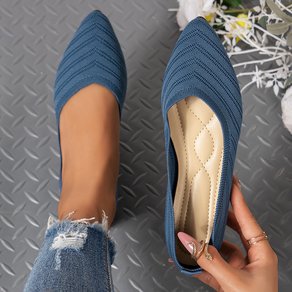 Pointed Toe Flat Shoes