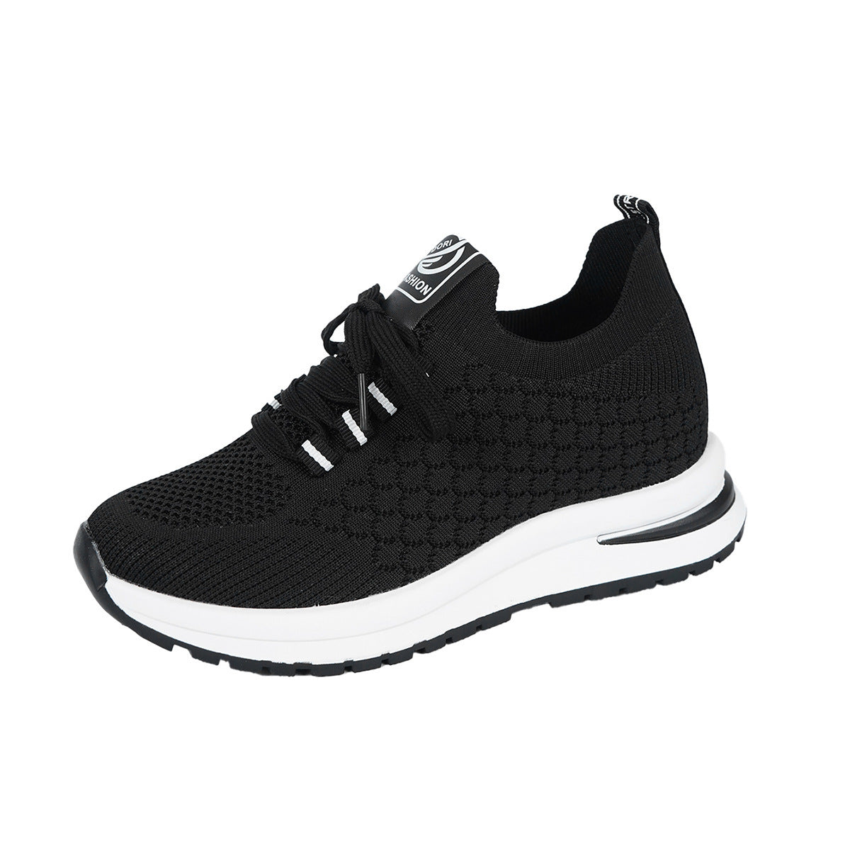 Plus Size Platform Mesh Sneakers