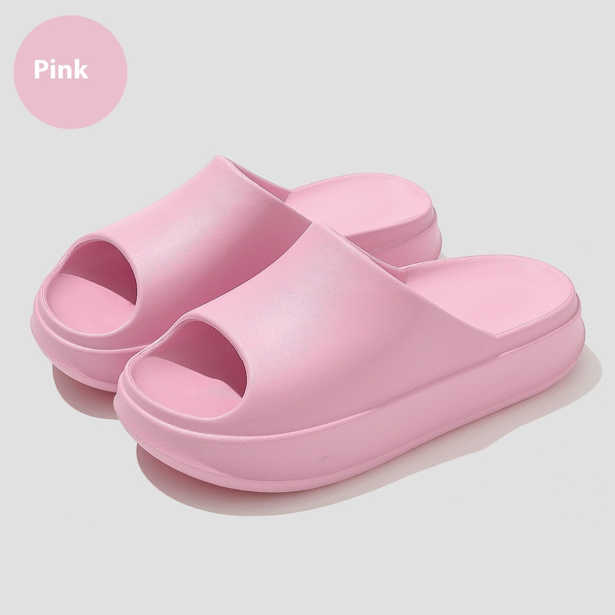 Peep-Toe Non-Slip Home Slippers