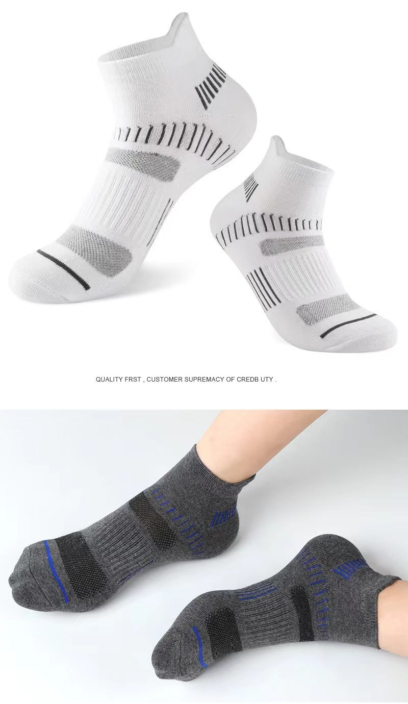 Breathable Mesh Cotton Sports Socks