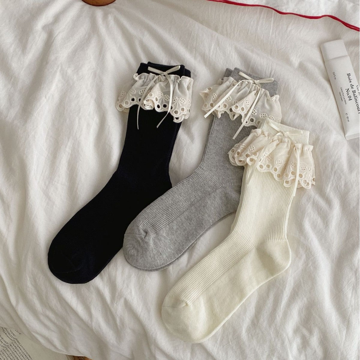 CherryLace Ballet Tube Socks