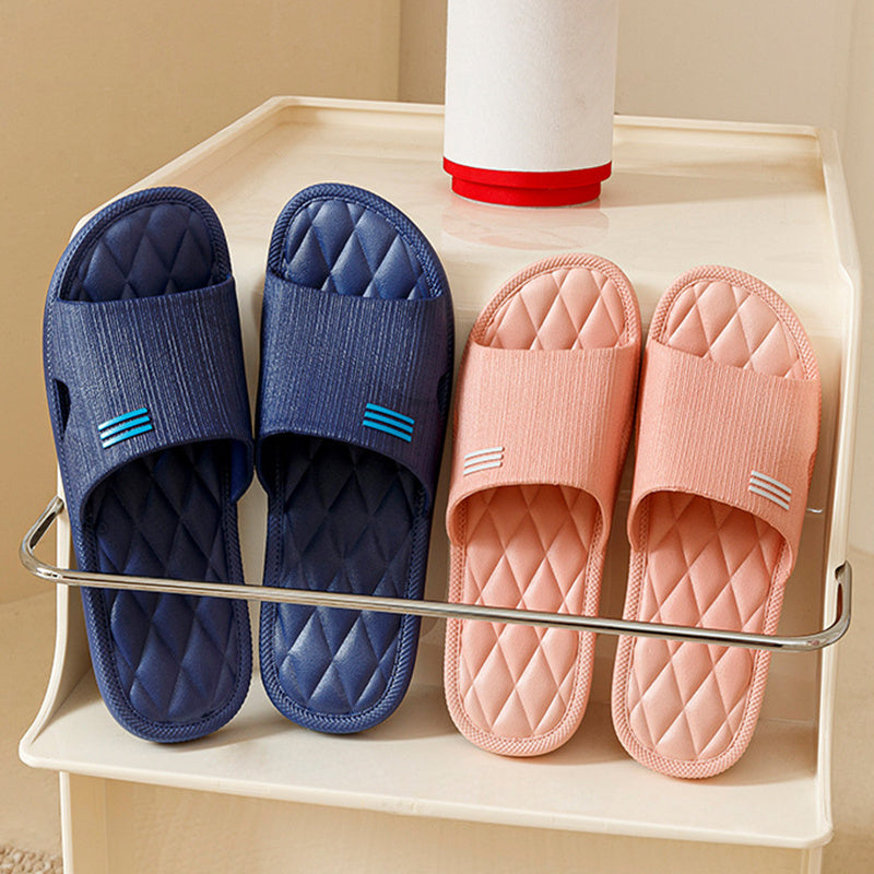 Lozenge Texture Anti-Slip Slippers