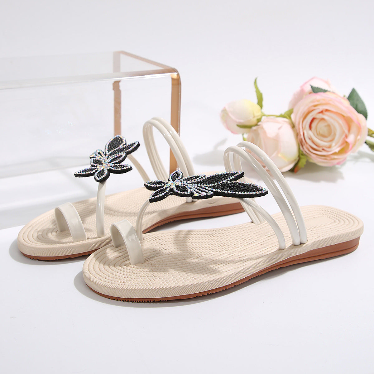Maple Leaf Beach Flip-Flops