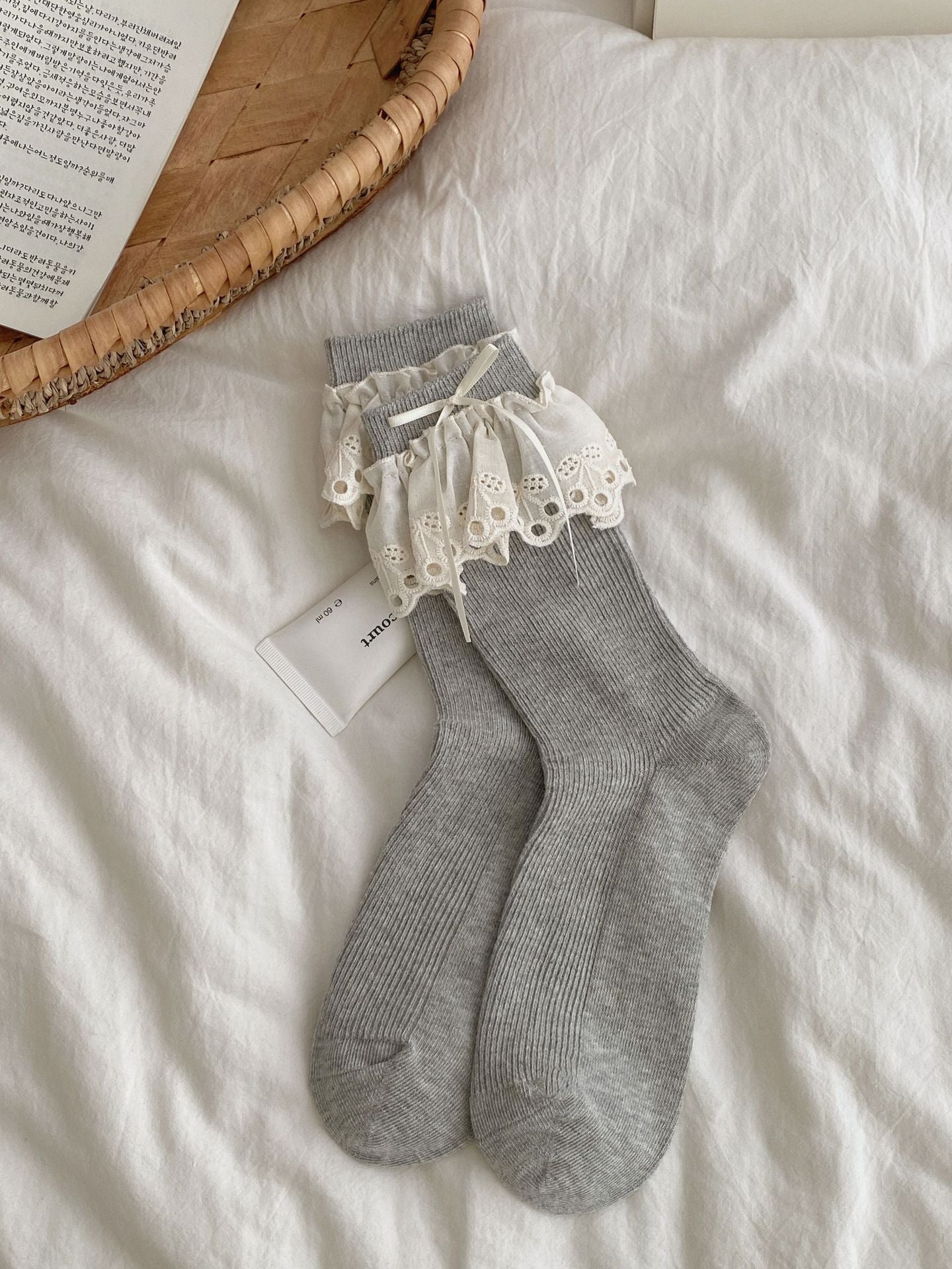 CherryLace Ballet Tube Socks
