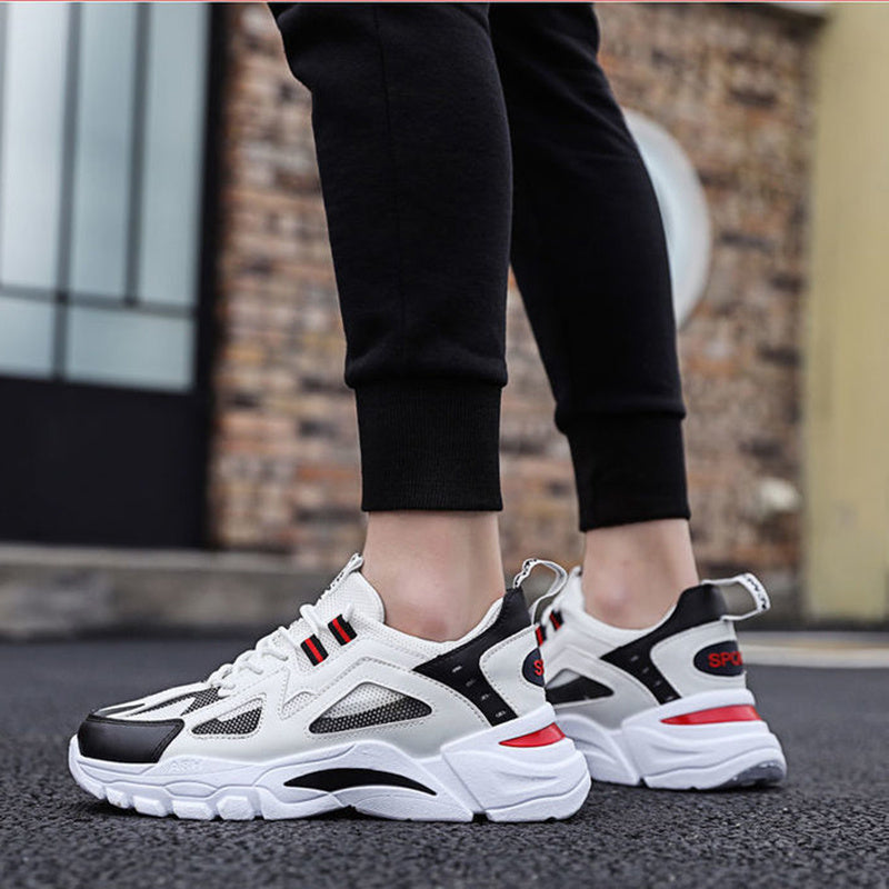 GlideGuard White Sneakers