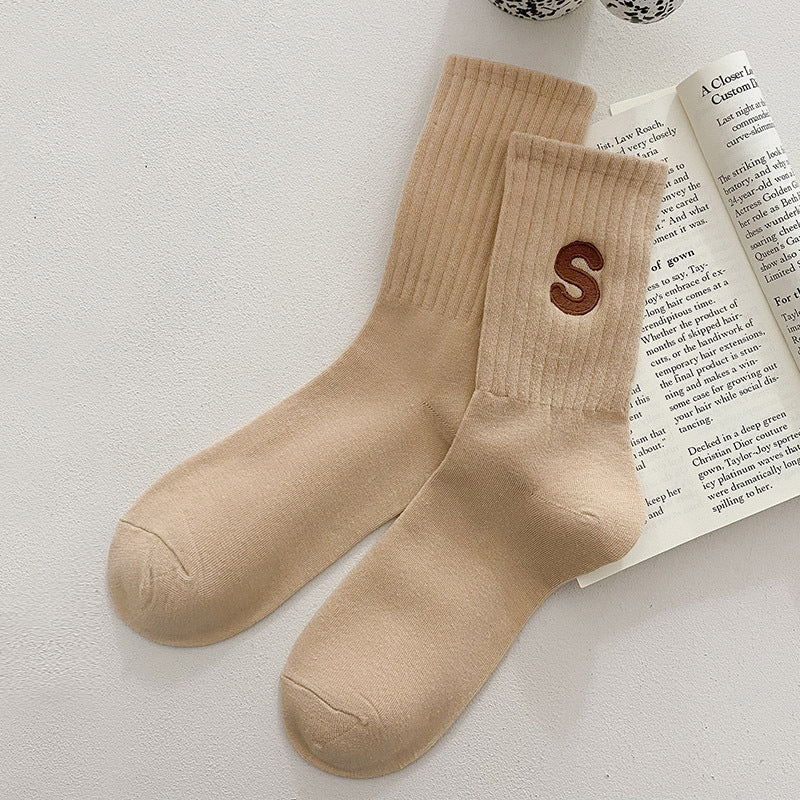 EmbroiS Cotton Socks