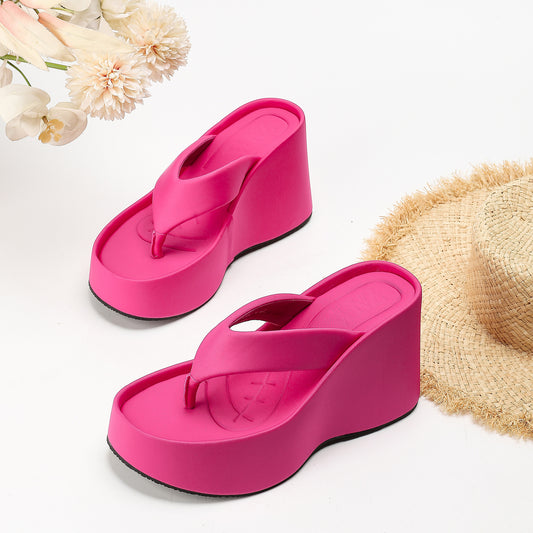 Thick-Soled Slide Sandals