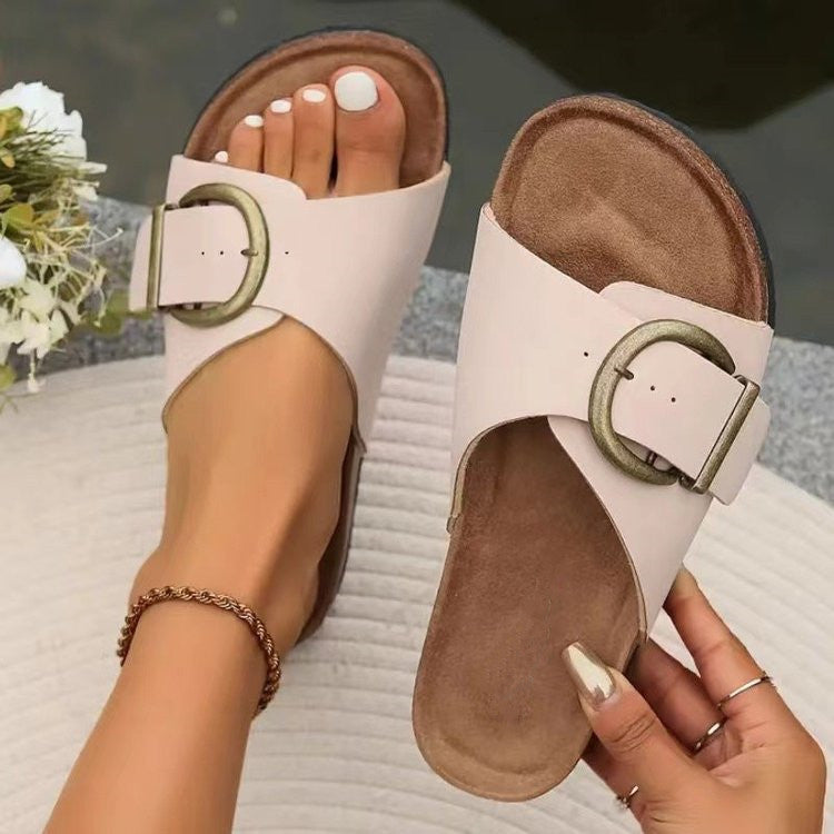 Fashion Platform Sponge Slippers