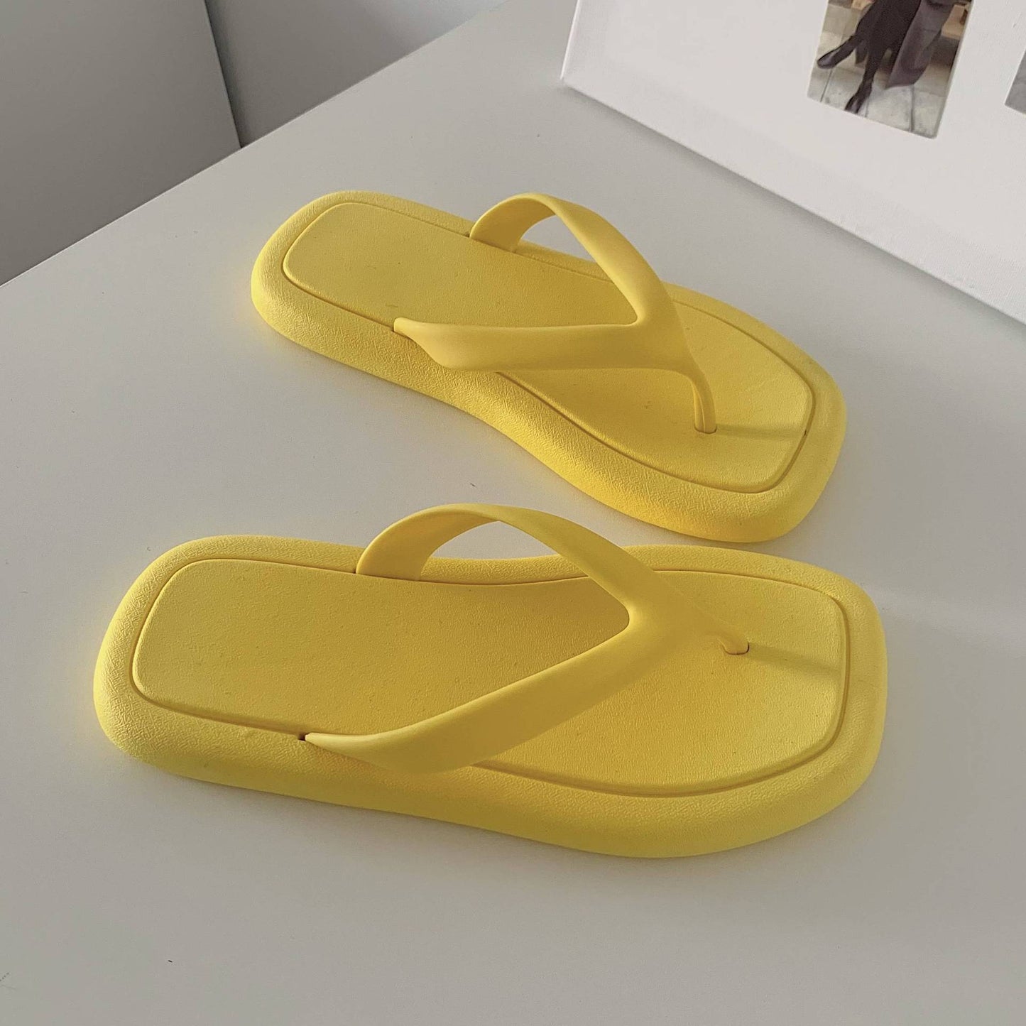 Solid Color Soft Flip-Flops