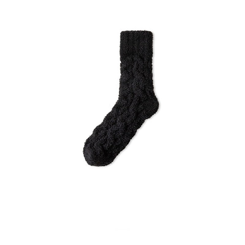 Coral Velvet Home Socks