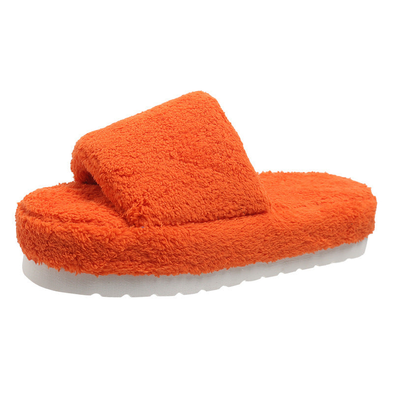 Fuzzy Winter House Slippers