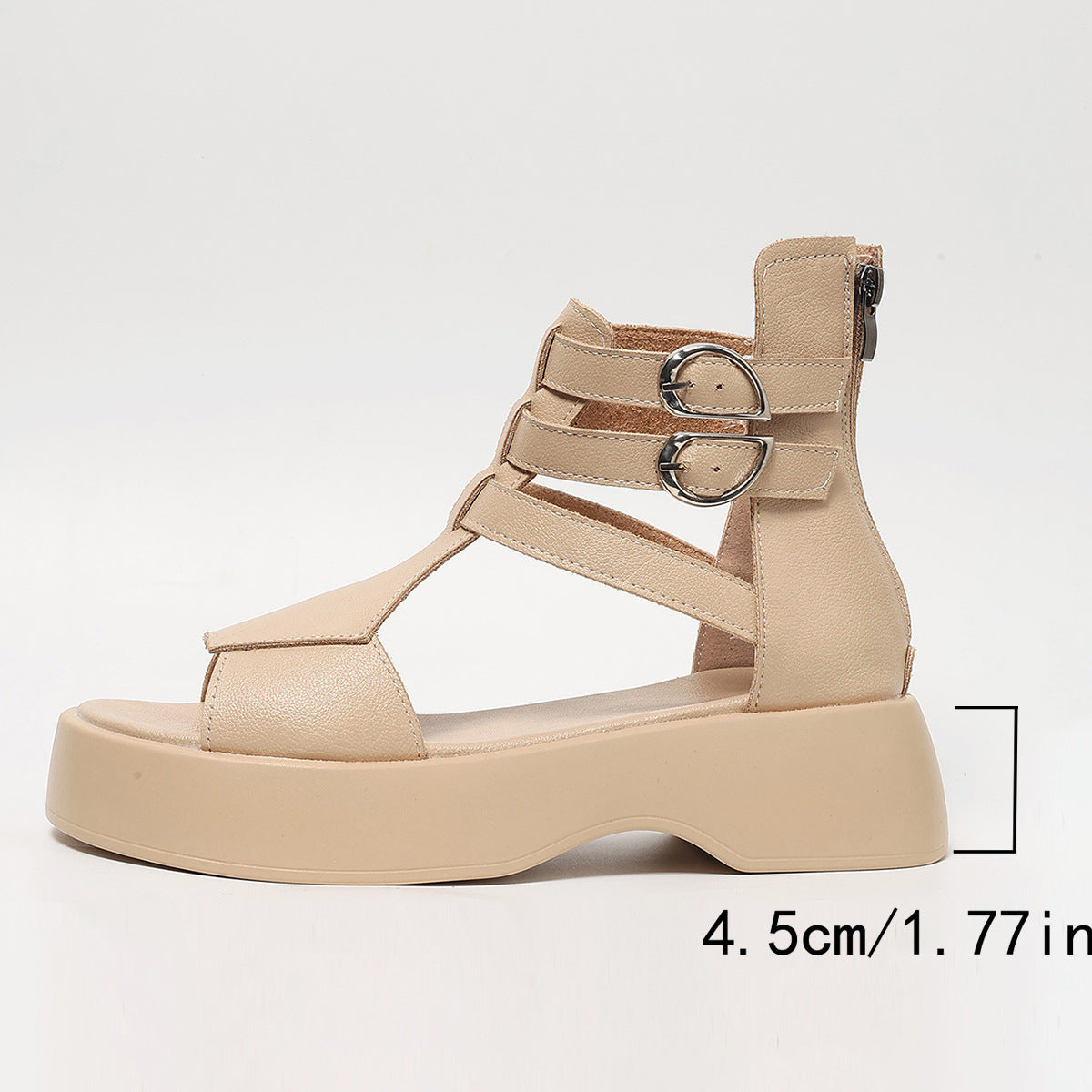 Flat Muffin Roman Sandals