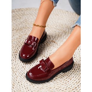 Patent Leather Tassel Loafers