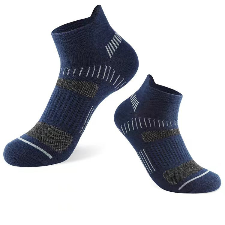Breathable Mesh Cotton Sports Socks