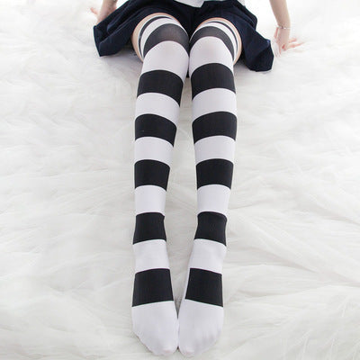 PawStripe JK Overknee Socks