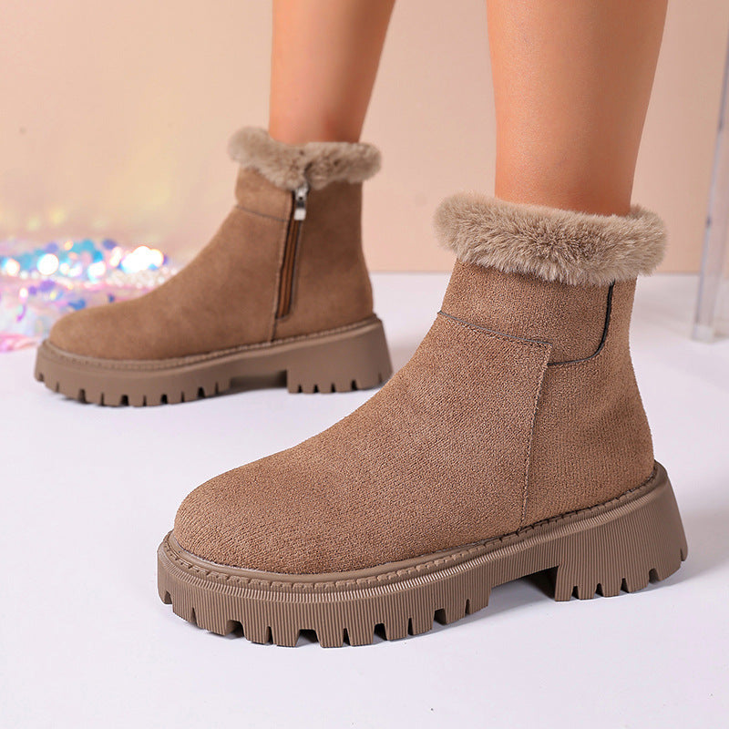 Plus Size Chunky Martin Boots