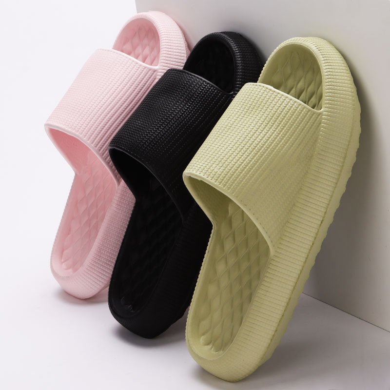 EVA Rhombus Stripe Anti-Slip Slippers