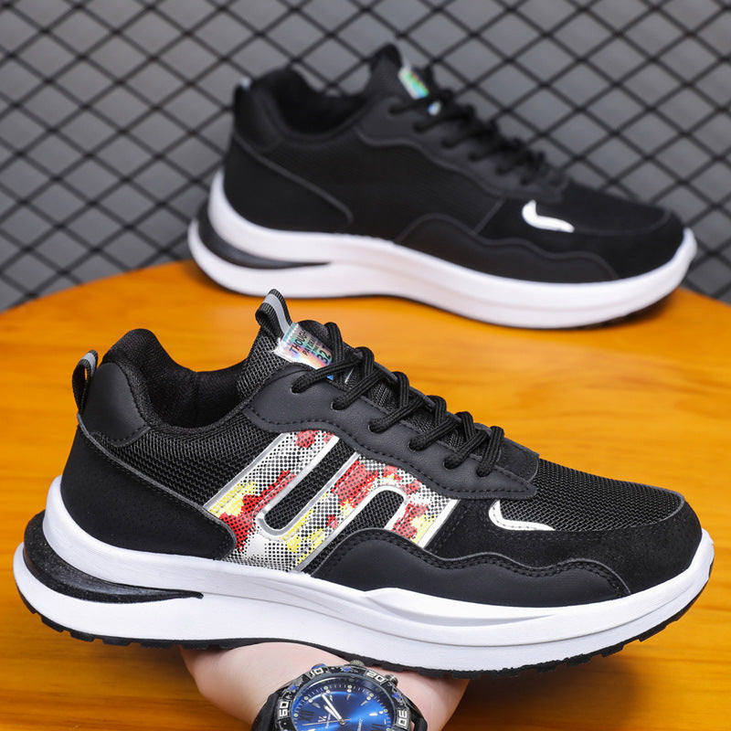 Plus Size Mesh Sports Sneakers