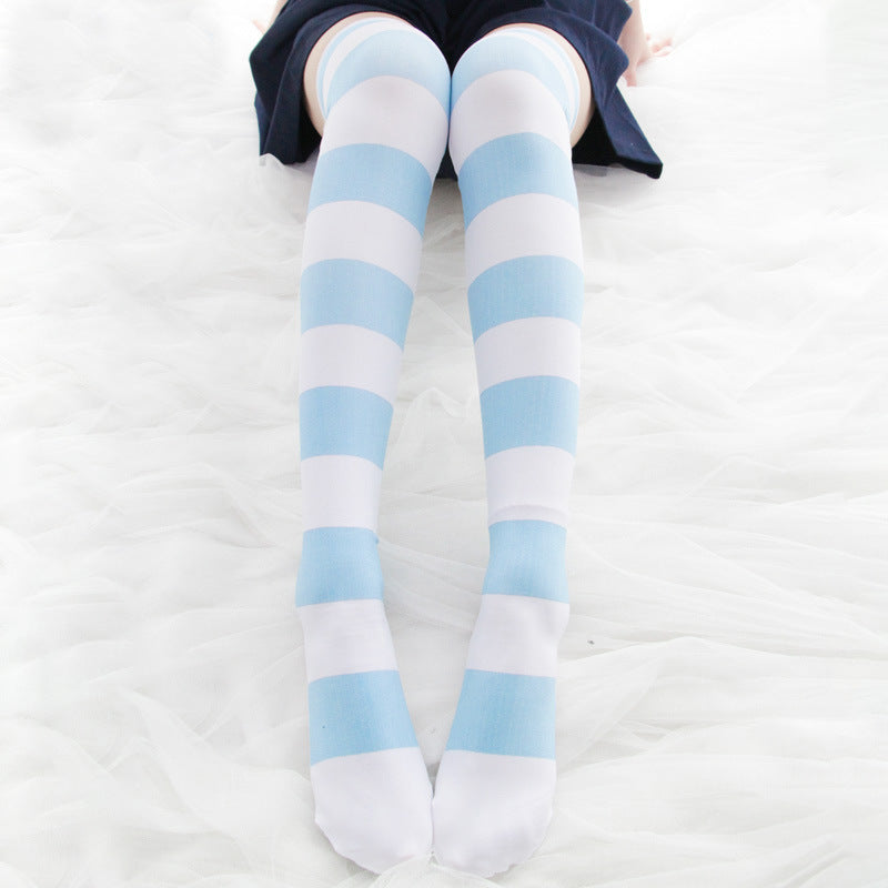 PawStripe JK Overknee Socks
