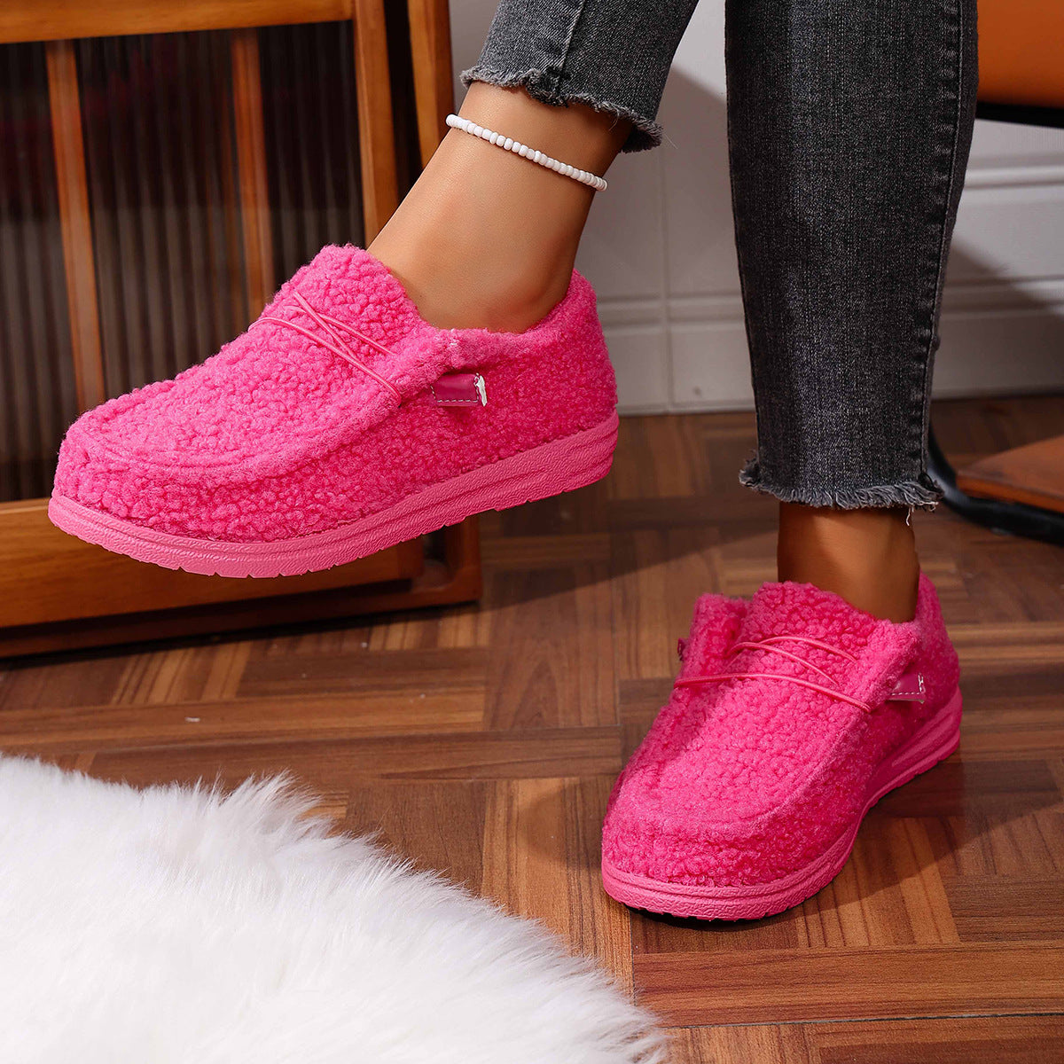 Ethnic Style Flat Casual Shoes