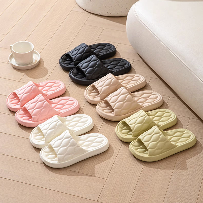 Ripple Style EVA Bathroom Slippers