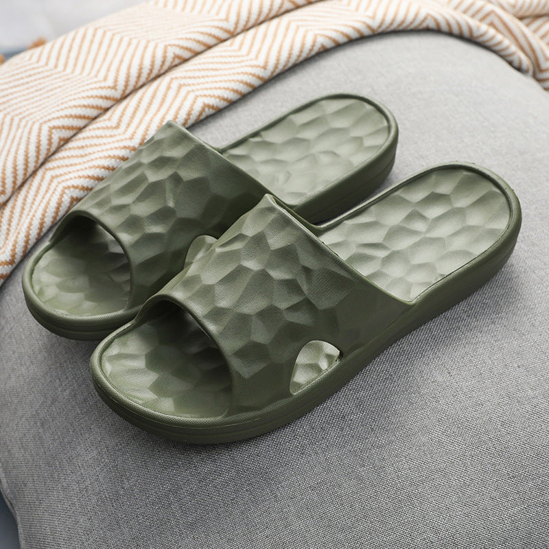 Geometric Bathroom Slippers