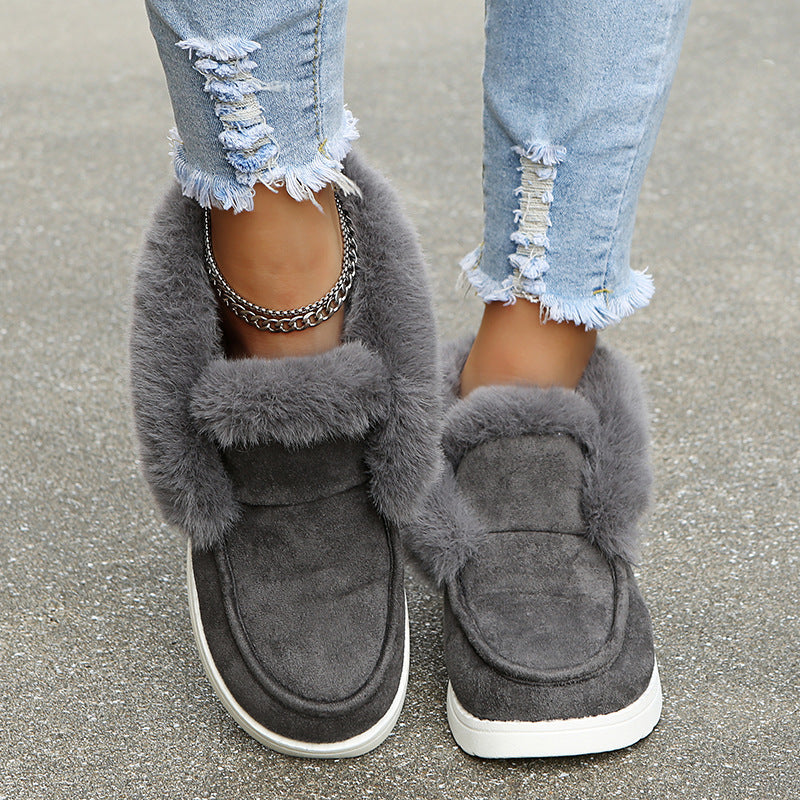 Warm Fur Ankle Boots