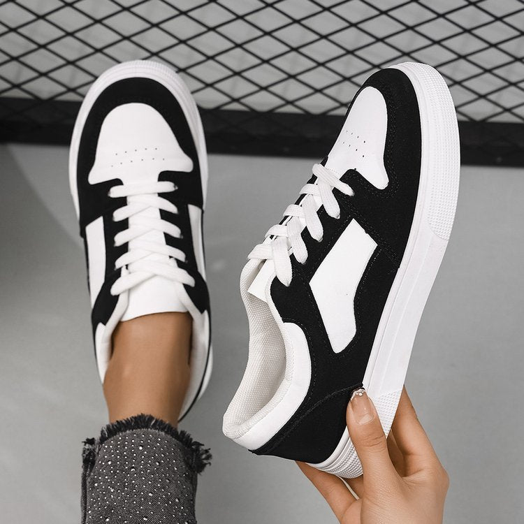 Rubber Sole Casual Sneakers