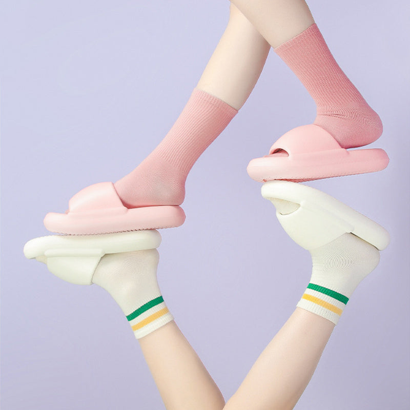Thick-Soled Waterproof Bread Slippers