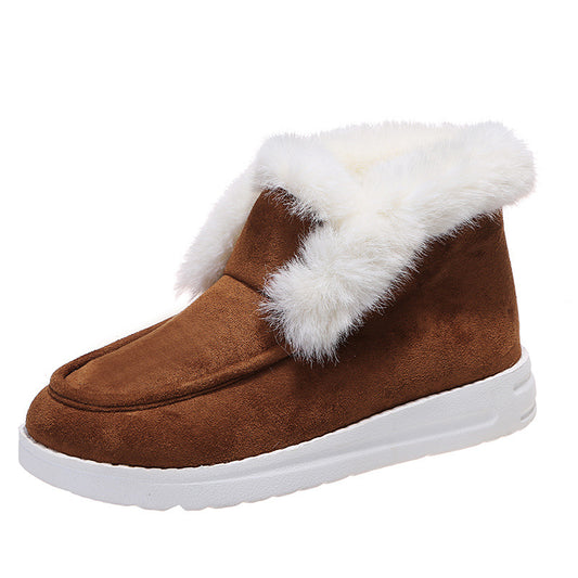 Warm Fur Ankle Boots