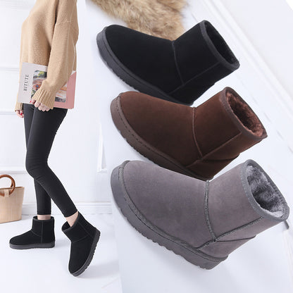 Winter Faux Fur Snow Boots