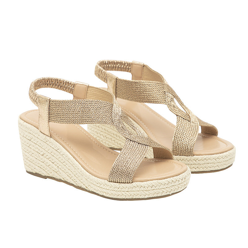 Plus Size Platform Sandals