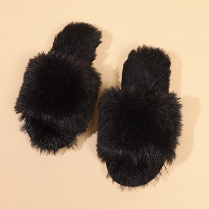 Plush Warm House Slippers