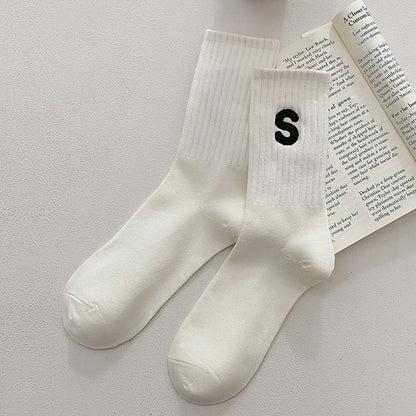 EmbroiS Cotton Socks