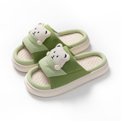 Cute Cartoon Bear Slippers