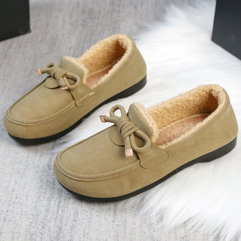 Fleece-lined Warm Flats