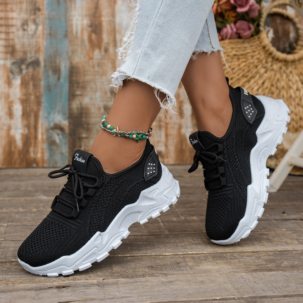 Flyknit Mesh Breathable Sneakers