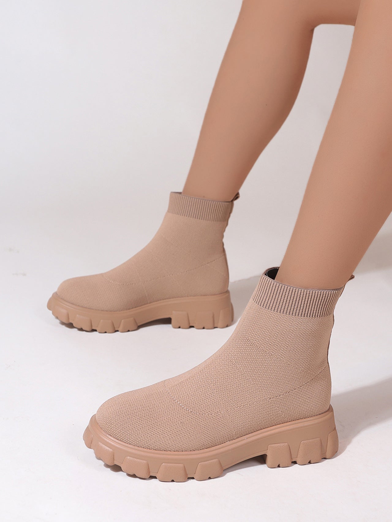 Platform Mesh Booties