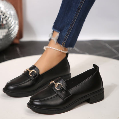 Plus Size Leather Shoes