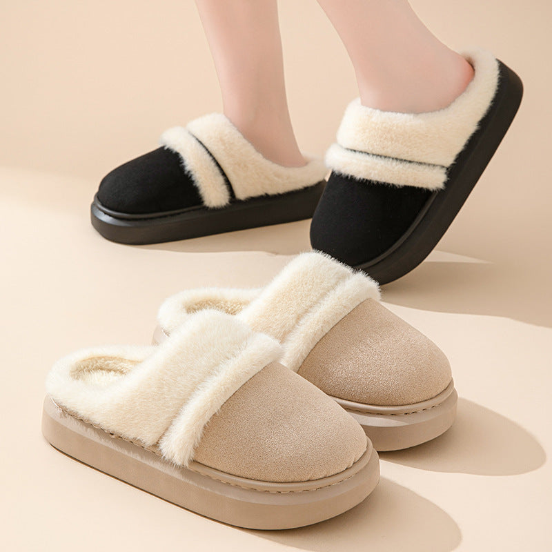 Warm Thick-Bottom Slippers