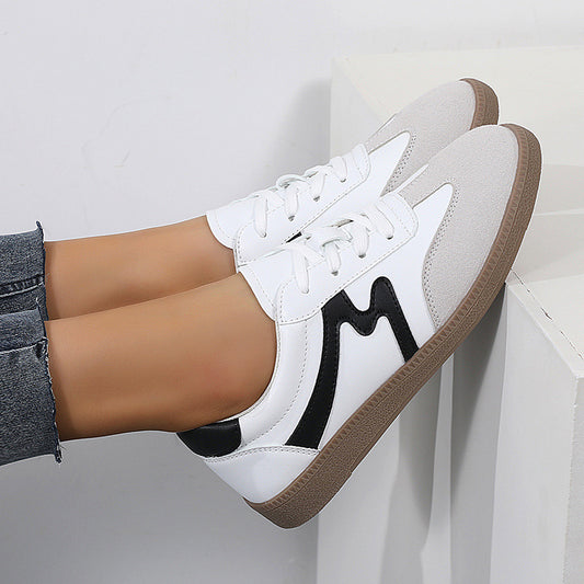 Vintage Lace-up Skate Shoes