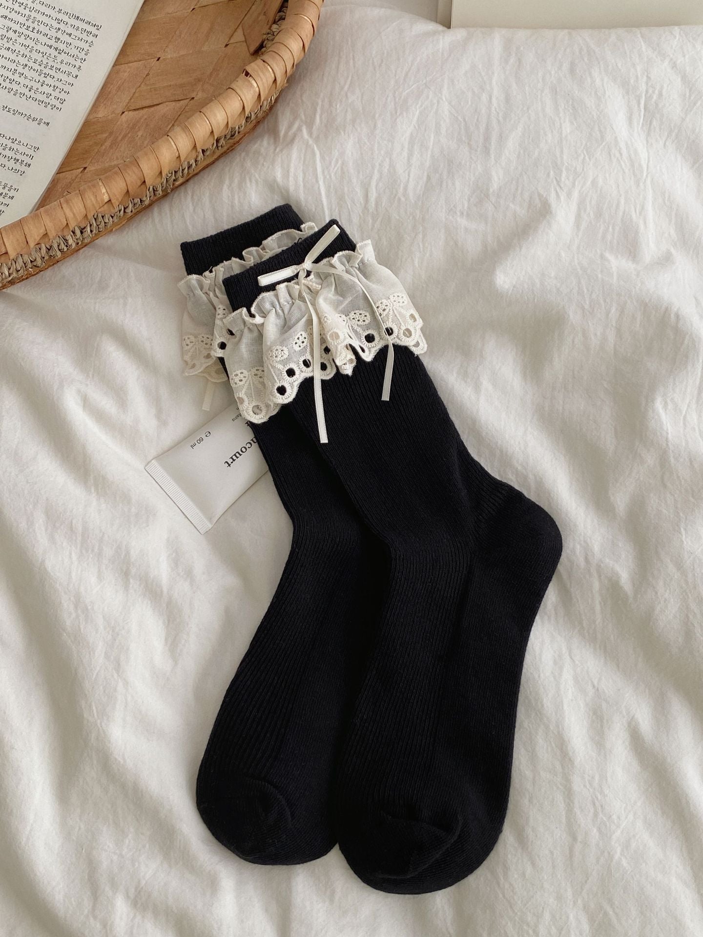 CherryLace Ballet Tube Socks