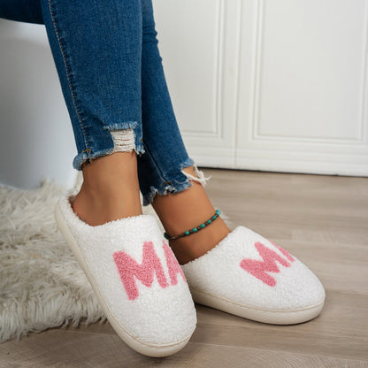 Warm MAMA Christmas Slippers