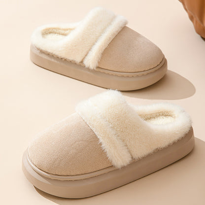 Warm Thick-Bottom Slippers