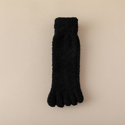 CozyNest Fleece Toe Socks