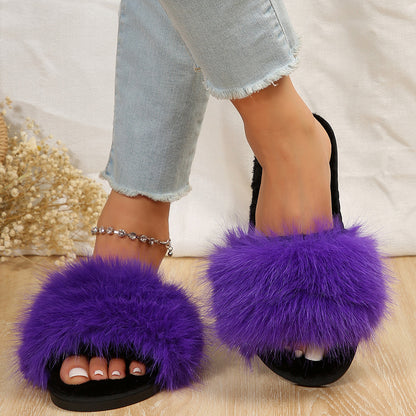 Thick-soled Cotton Slippers