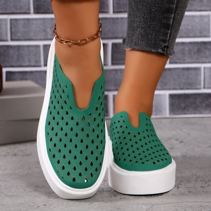 Hollow Flats Slip-on Shoes