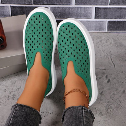 Hollow Flats Slip-on Shoes