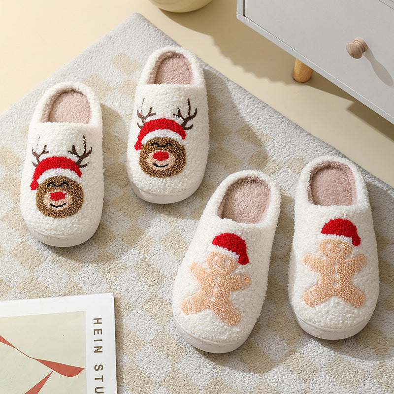 Cartoon Santa Claus Slippers